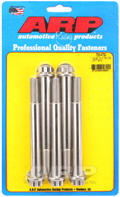ARP 755-4750 SAE Bolt Kit 1/2-20 x 4.750 12pt SS bolts Photo-0
