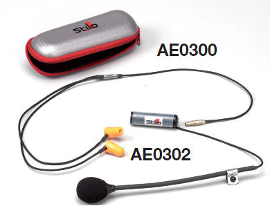 STILO AE0302 Open Face Helmet Mic Boom, Comm Port and earplug connector Photo-0