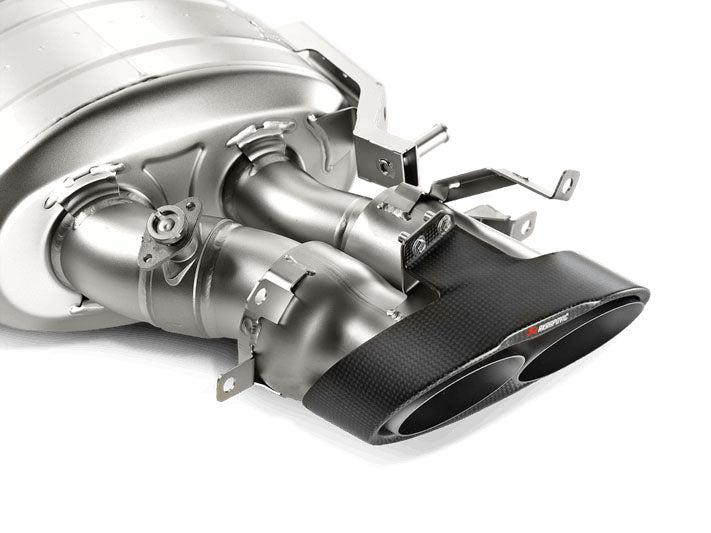 AKRAPOVIC S-AU/TI/3H Evolution Line (Titanium) for AUDI RS6 Avant (C7) 2014-2018 ECE Type Approval Photo-2