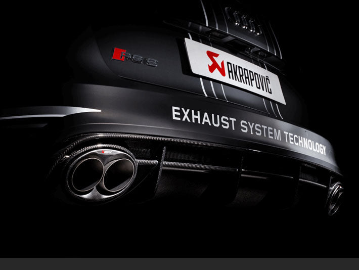AKRAPOVIC S-AU/TI/3H Evolution Line (Titanium) for AUDI RS6 Avant (C7) 2014-2018 ECE Type Approval Photo-5