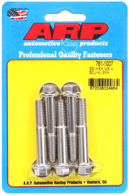 ARP 761-1007 Metric Thread Bolt Kit M8 x 1.25 x 50mm hex SS bolts Photo-0