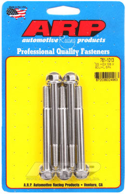 ARP 761-1013 Metric Thread Bolt Kit M8 x 1.25 x 80mm hex SS bolts Photo-0