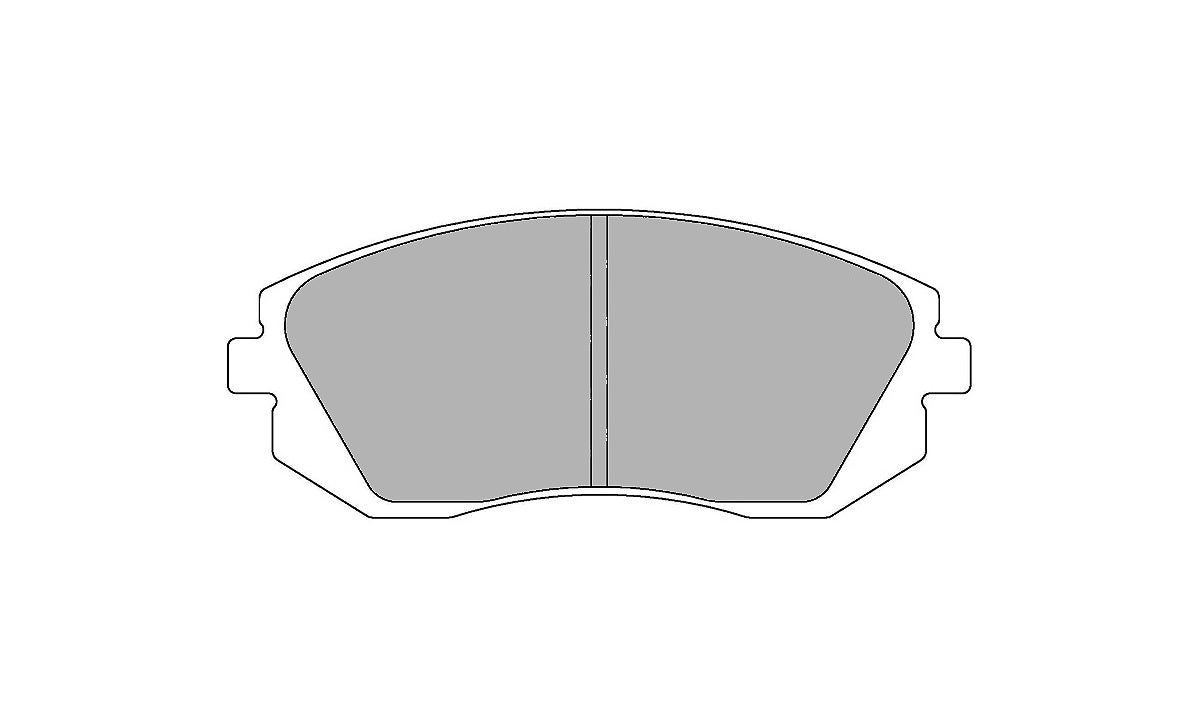 FERODO FCP1639H Front Brake Pads DS2500 for SUBARU BRZ / TOYOTA GR86 / GT86 Photo-0