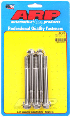 ARP 763-1012 Metric Thread Bolt Kit M10 x 1.25 x 100 hex SS bolts Photo-0