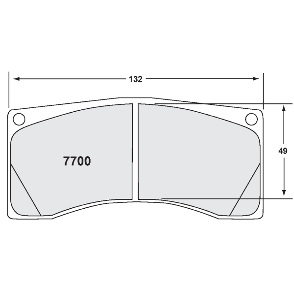 PFC 7700.10 Brake Pads for PORSCHE 997 GT3/GT2/RS Photo-0
