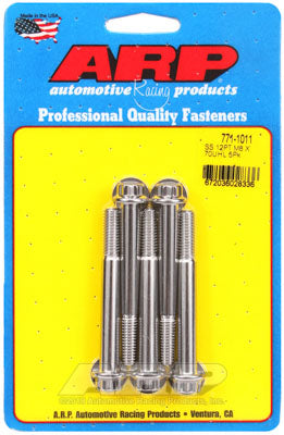 ARP 771-1011 Metric Thread Bolt Kit M8 x 1.25 x 70 12pt SS bolts Photo-0