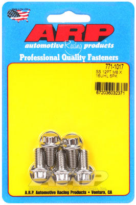 ARP 771-1017 Metric Thread Bolt Kit M8 x 1.25 x 16 12pt SS bolts Photo-0