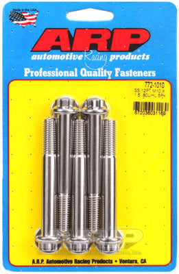 ARP 772-1010 Metric Thread Bolt Kit M10 x 1.50 x 80 12pt SS bolts Photo-0