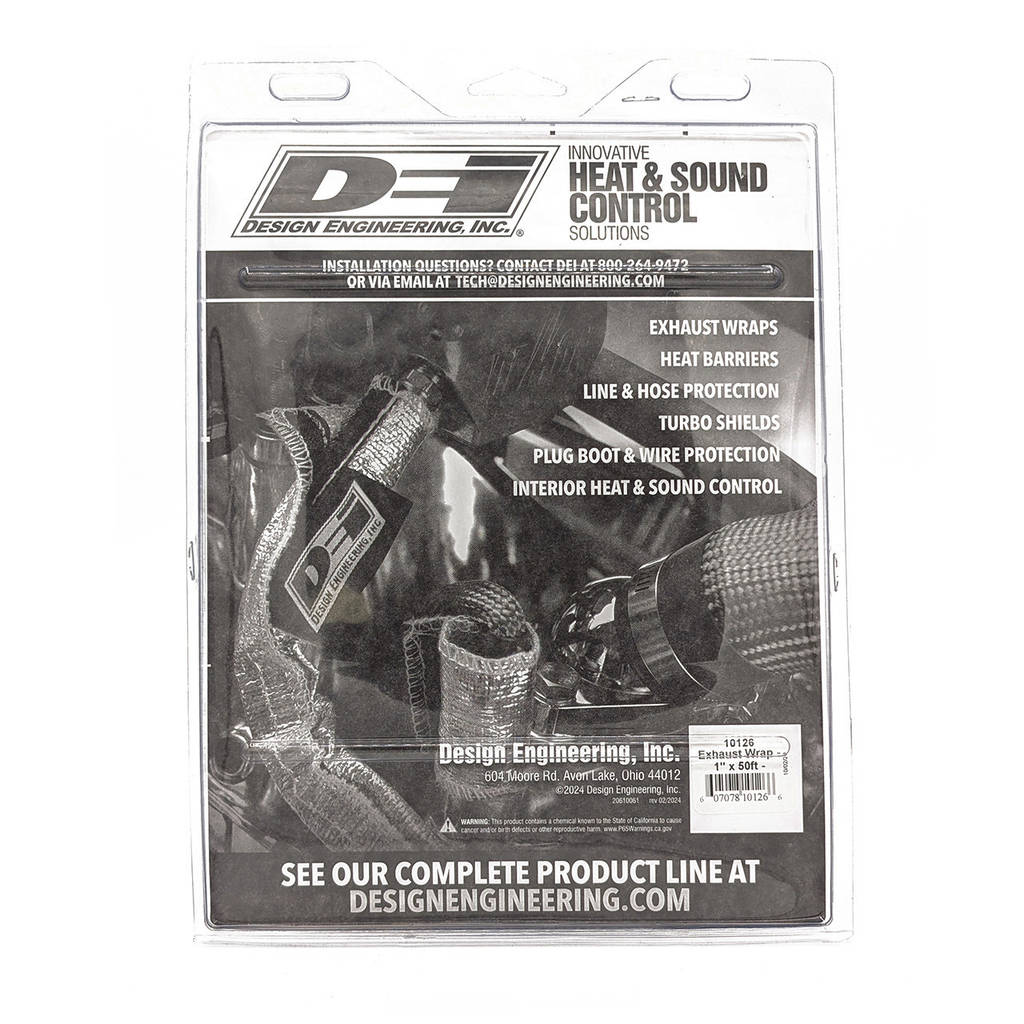 DEI 010126 Exhaust Wrap Titanium 1" x 50ft Photo-7