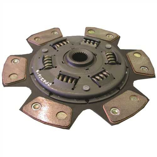 AP RACING CP4216-2 clutch disc 6-paddle with damper (240 mm / d24.2x24 / th. 8.38 mm) (Sti,..) Photo-0