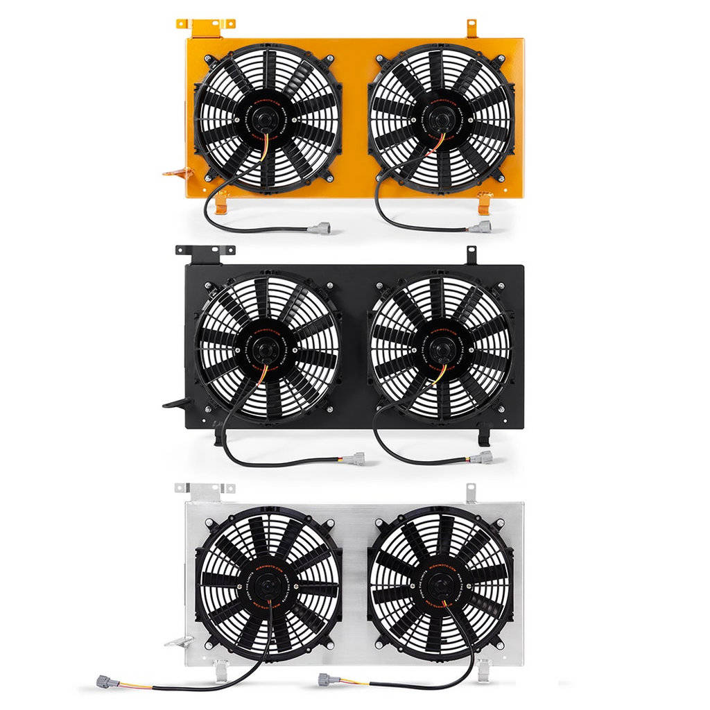 MISHIMOTO MMFS-STI-08P Performance Aluminum Fan Shroud Kit Plug-N-Play SUBARU WRX/STI 2008-2015 Photo-0