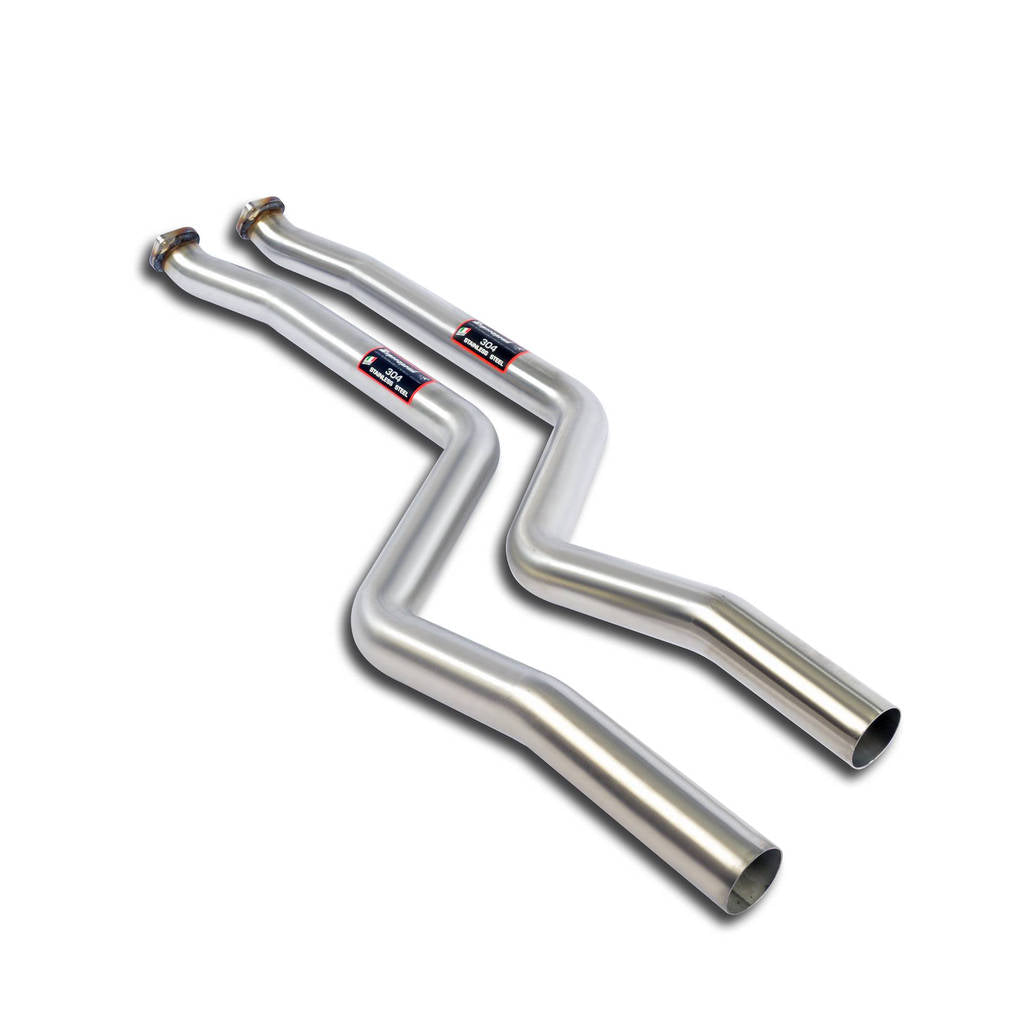 SUPERSPRINT 980912 Front pipes Kit (Replace kat) Right + Left Kit for BMW E82 135i (N54, N55) Photo-0