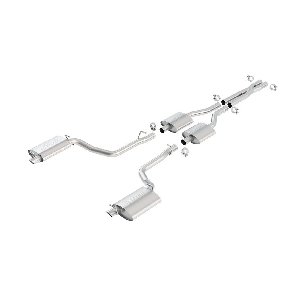 BORLA 140443 Cat Back Exhaust System 300C / CHAR R / T 11 "S-TYPE" Photo-0