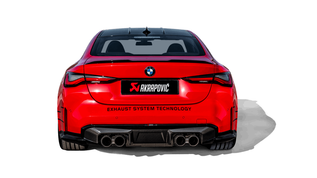 AKRAPOVIC DI-BM/CA/9/G Carbon Fibre Diffuser Rear (High Gloss) for BMW M3 (G80/G81) / M4 (G82/G83) 2021-2024 Photo-1 