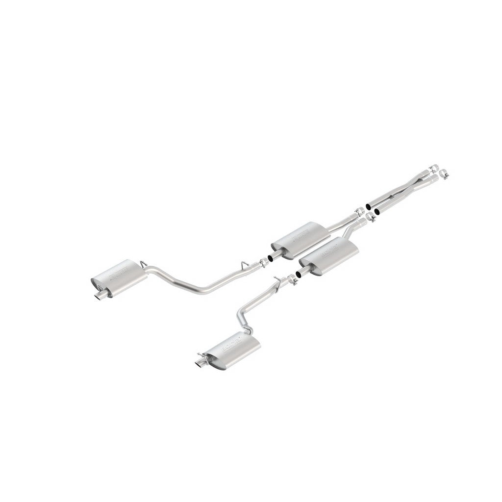 BORLA 140448 Cat Back Exhaust System 300/CHARGER 11 3.6L AT/MT Photo-0