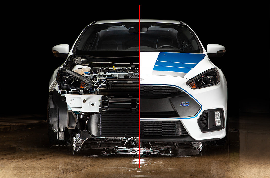COBB FOR0040FMKBK FORD Front Mount Intercooler Kit Black Focus RS 2016-2018 Photo-3