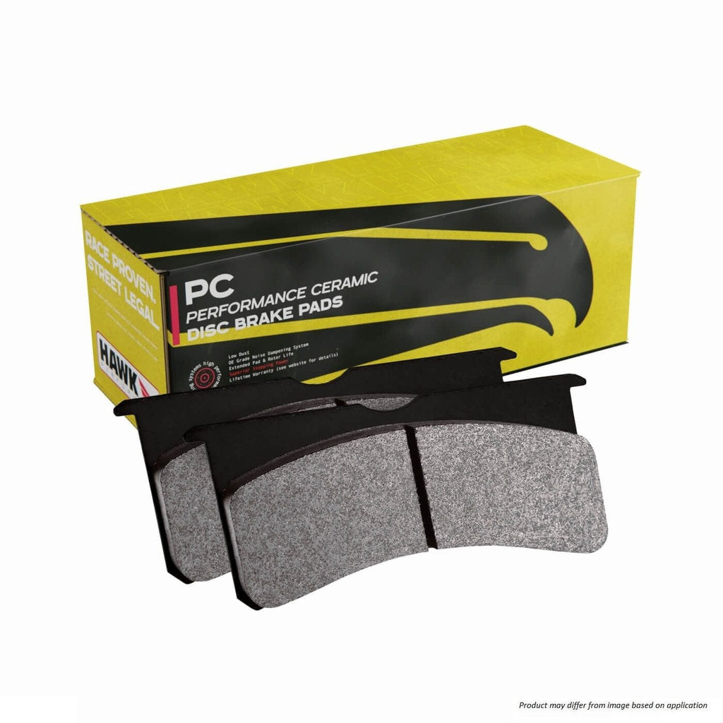 HAWK HB648Z.607 Rear brake pads TOYOTA CAMRY 2007-2011 2.4/3.0 Photo-0