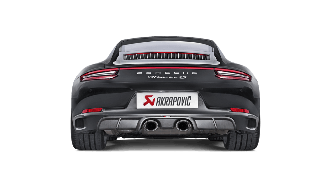 AKRAPOVIC S-PO/TI/5H Slip-On Line (Titanium) - for OE sport exhaust PORSCHE 911 Carrera/S/4/4S/GTS (991.2) 2016-2018 ECE Type Approval Photo-3
