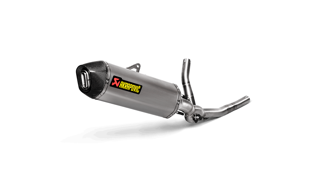 AKRAPOVIC S-S6R9-WT Racing Line (Titanium) Suzuki V-Strom 650 2017-2019 Photo-0