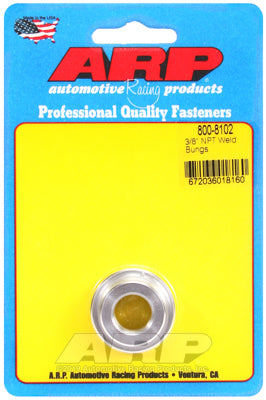 ARP 800-8202 Weld Bung Specialty Kit 3/8" NPT steel weld bung Photo-0