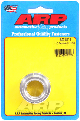 ARP 800-8114 Weld Bung Specialty Kit -10 female O ring aluminum weld bung Photo-0