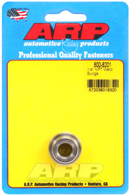 ARP 800-8201 Weld Bung Specialty Kit 1/4" NPT steel weld bung Photo-0