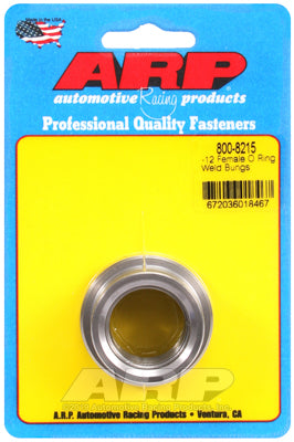 ARP 800-8215 Weld Bung Specialty Kit -12 female O ring steel weld bung Photo-0
