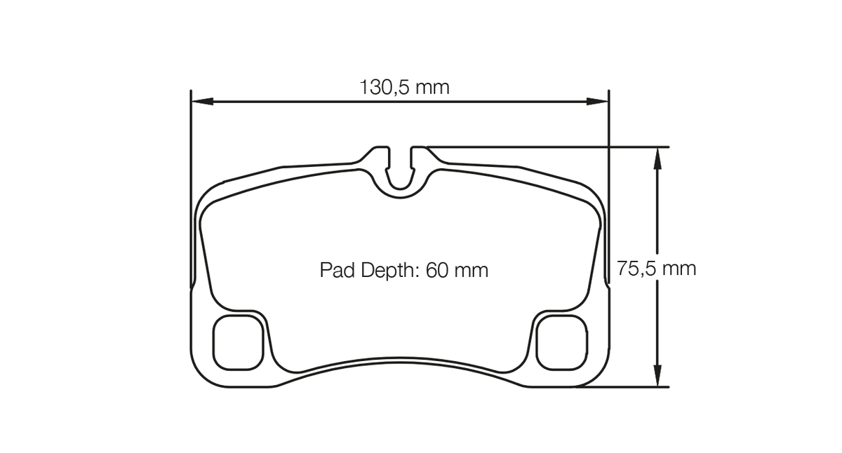 PAGID 8008-RSL29 Rear Brake Pads for PORSCHE 997 GT3 Cup (17 mm thick pads) Photo-0