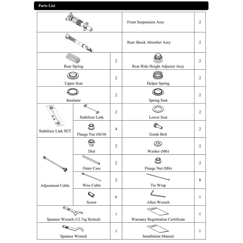 HKS 80300-AH013CP Coilover Kit HIPERMAX S for HONDA Civic Type-R (FL5) 2022- Photo-2