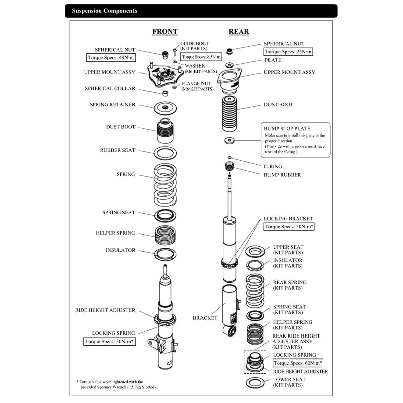 HKS 80300-AH013CP Coilover Kit HIPERMAX S for HONDA Civic Type-R (FL5) 2022- Photo-3