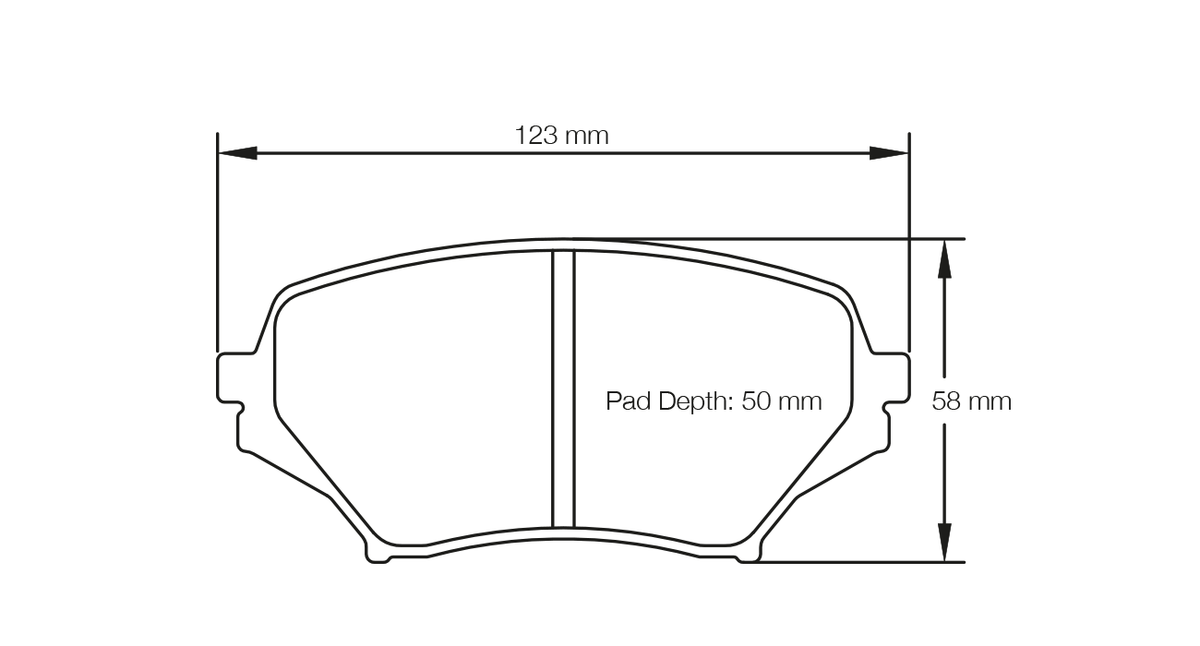 PAGID 8082-RST3 Front Brake Pads for MAZDA MX-5 Miata NC Photo-0
