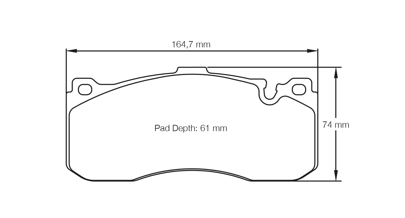 PAGID 8084-RSL1 Front brake pads RSL1 BMW 3 Series M-Technic / Brembo Photo-0