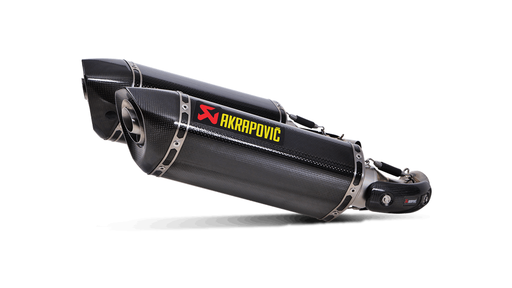 AKRAPOVIC S-D10SO7-HZC Slip-On Line (Carbon) Ducati Monster 1100/1100S 2009-10 Photo-0