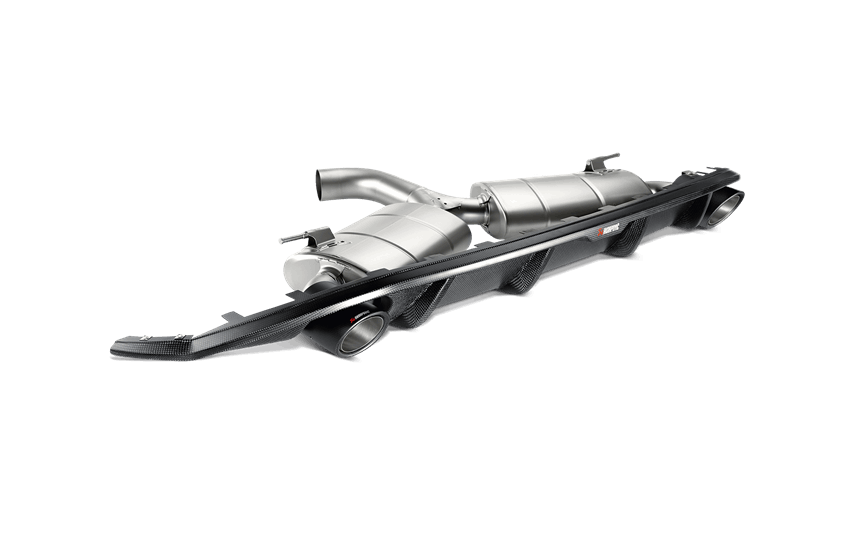 AKRAPOVIC DI-VW/CA/1 Rear Carbon Fiber Diffuser VW Golf (VII) GTI 2013-2016 ABE Type Approval Photo-2