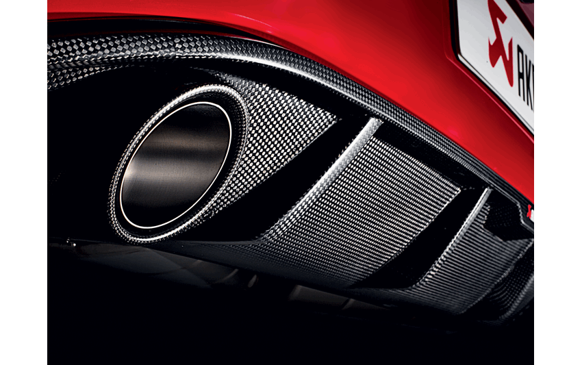 AKRAPOVIC DI-VW/CA/1 Rear Carbon Fiber Diffuser VW Golf (VII) GTI 2013-2016 ABE Type Approval Photo-4