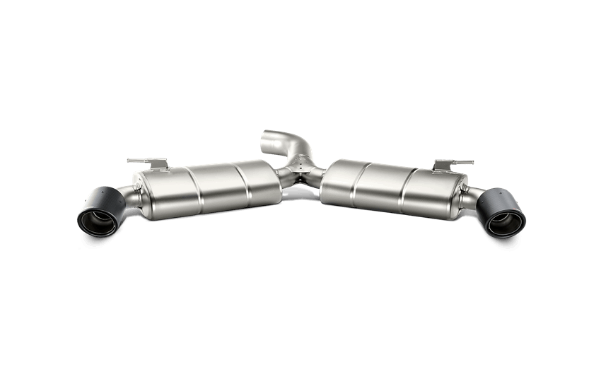 AKRAPOVIC MTP-VW/T/1H VOLKSWAGEN GOLF (VII) GTI 2013-2016 Slip-On Line (Titanium) ECE Type Approval Photo-1