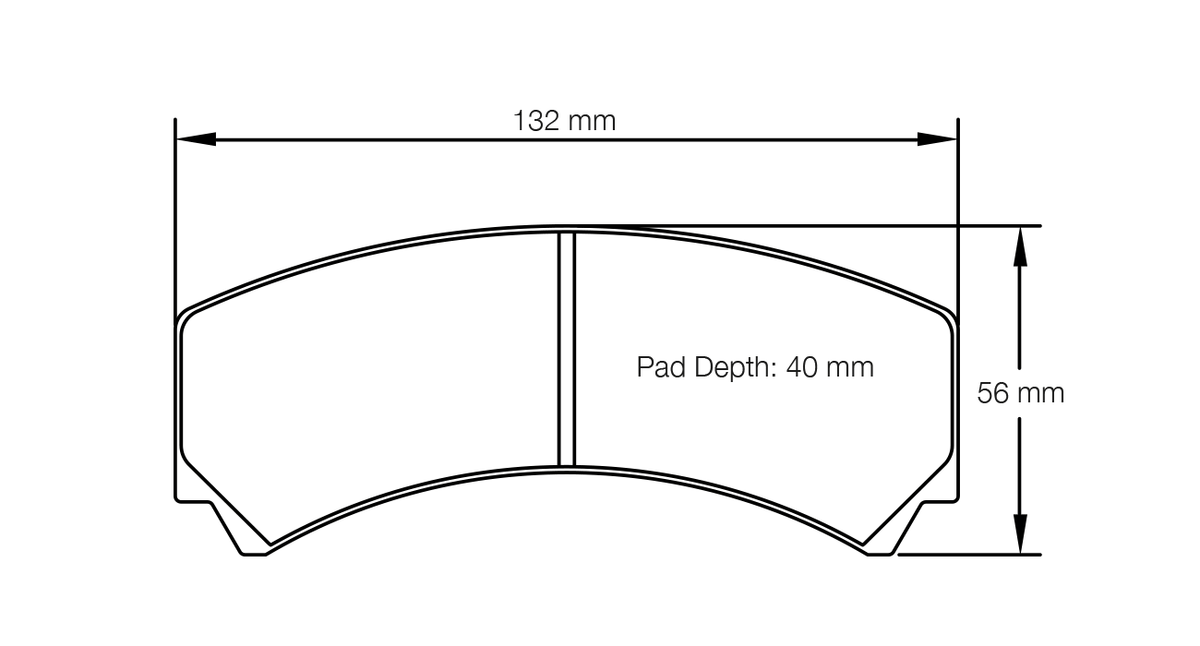 PAGID 8237-RSL2 Brake Pads for AP Racing CP3215 D40 Photo-0