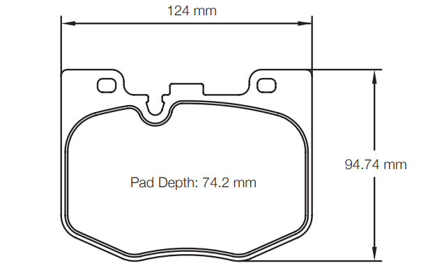 PAGID 8275-RSC1 Front brake pads RSC1 BMW 3 Series (G20/G21) 4 Series Coupe (G22/G23/G82) / TOYOTA GR Supra Photo-0 