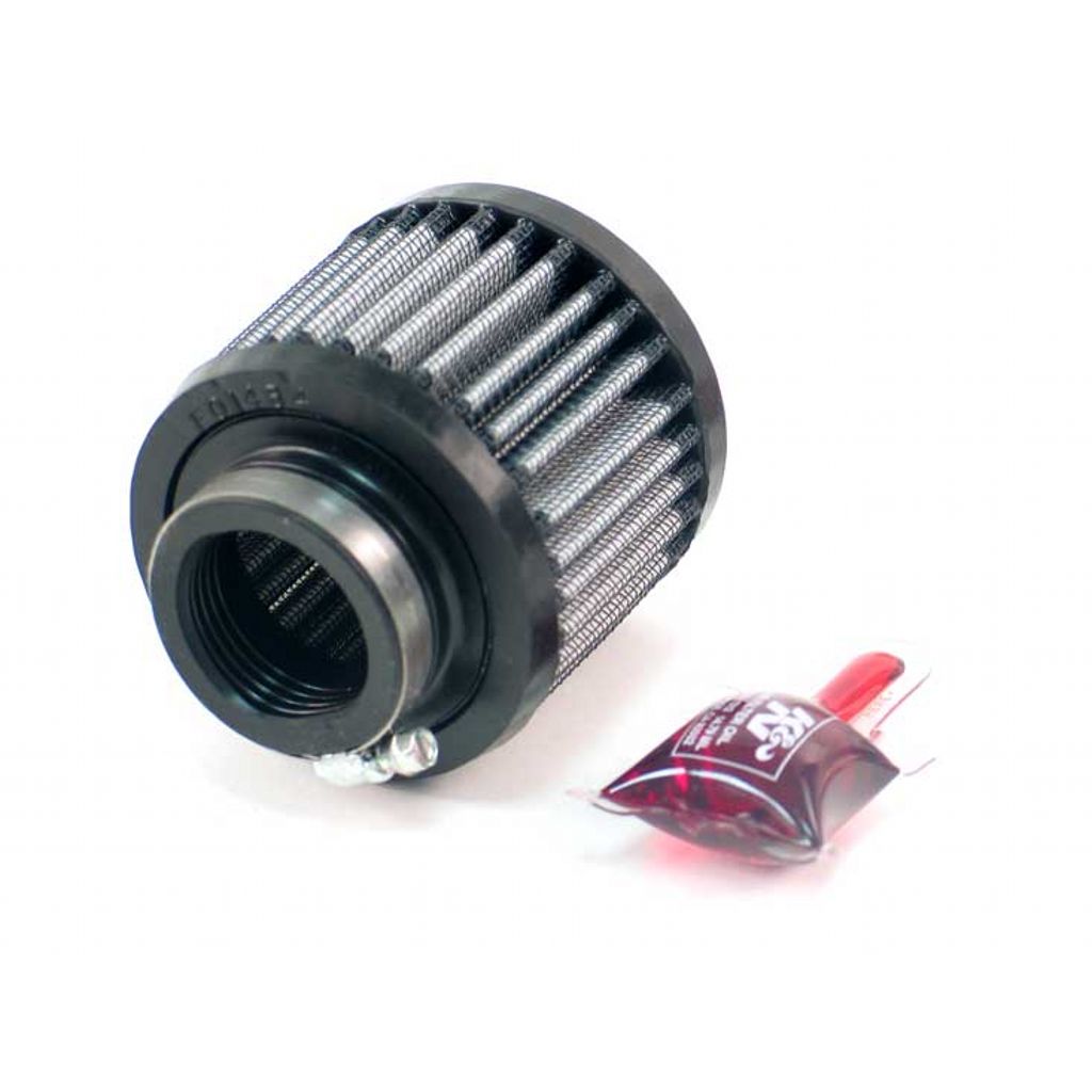 K&N 62-1430 Vent Air Filter/Breather1-3/8" VENT 3"D 2-1/2"H RUBBERTOP Photo-0