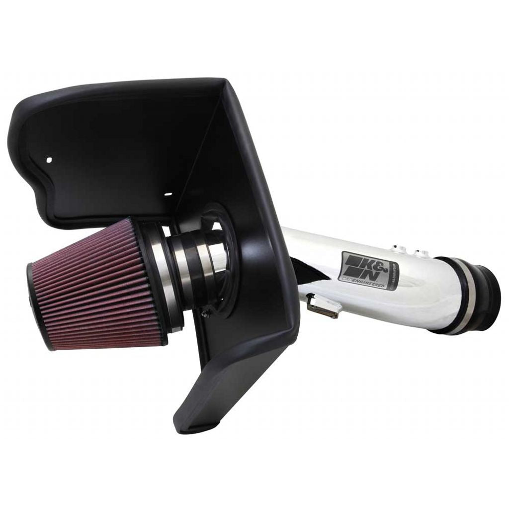 K&N 77-9035KP Performance Air Intake System PERF. INTAKE KIT; TOYOTA TUNDRA 4.6L-V8; 2010-2015 Photo-0