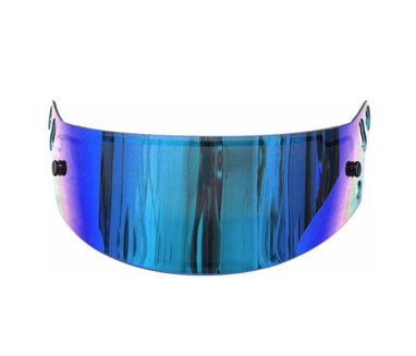 BELL 2010011 Visor SE03 DSAF for GP3/GTX3/HP3/RS3/KF3 helmet, 3 mm, ML Blue Photo-0