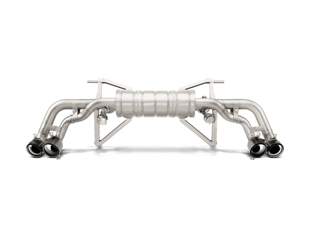 AKRAPOVIC MTP-LA/TI/2 Slip-On Line (Titanium) LAMBORGHINI Huracán LP 580-2 Coupé/Spyder 2016-2016 Photo-1