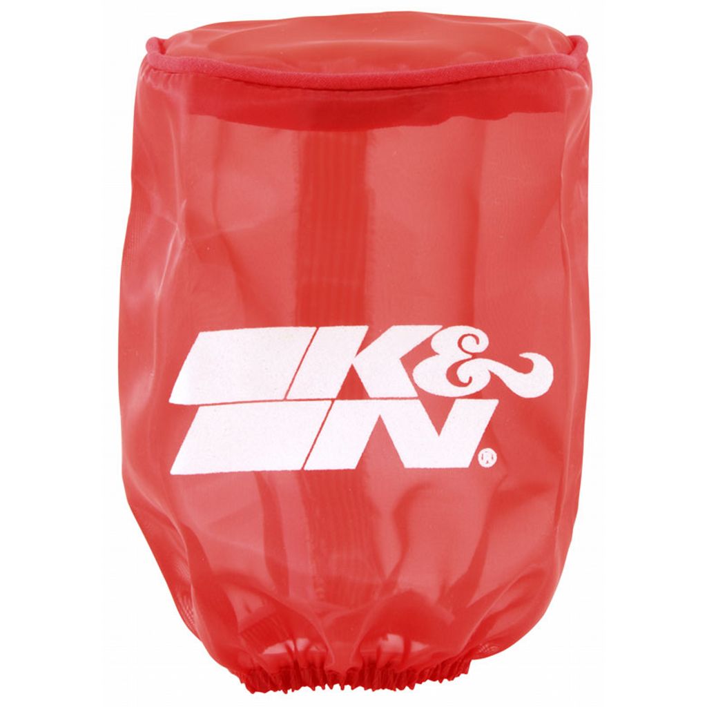 K&N RA-0510DR Air Filter Wrap DRYCHARGER; RA-0510, RED Photo-0