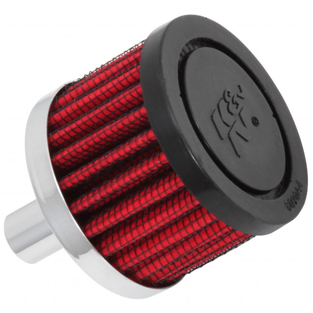 K&N 62-1010 Vent Air Filter/Breather1/2 VENT 2 D 1-1/2H STEEL BASE Photo-0