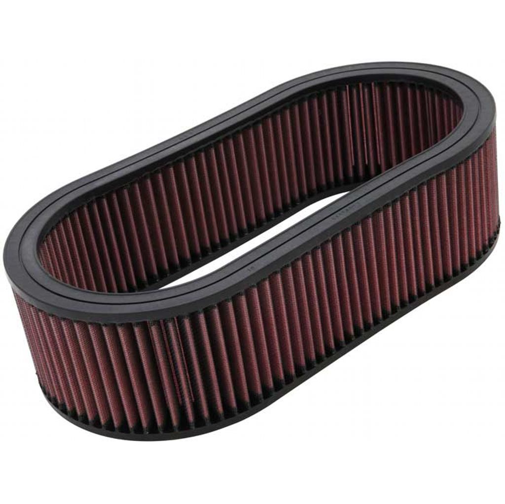 K&N E-3514 Oval Air Filter OVAL ELEMENT FOR LRG CUST ASSM Photo-0