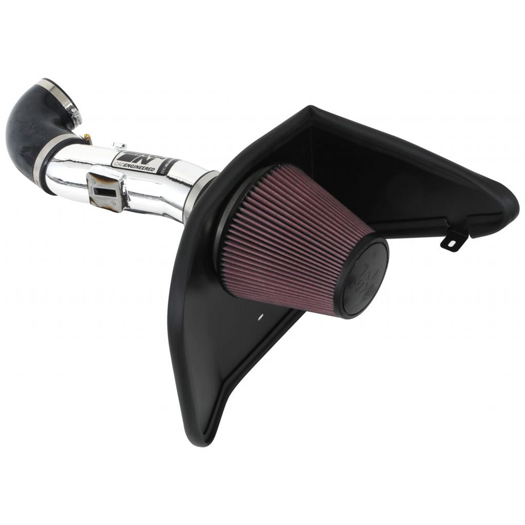K&N 69-4523TP Performance Air Intake System TYPHOON; CHEVROLET CAMARO, 3.6L; 2012-2015 Photo-0