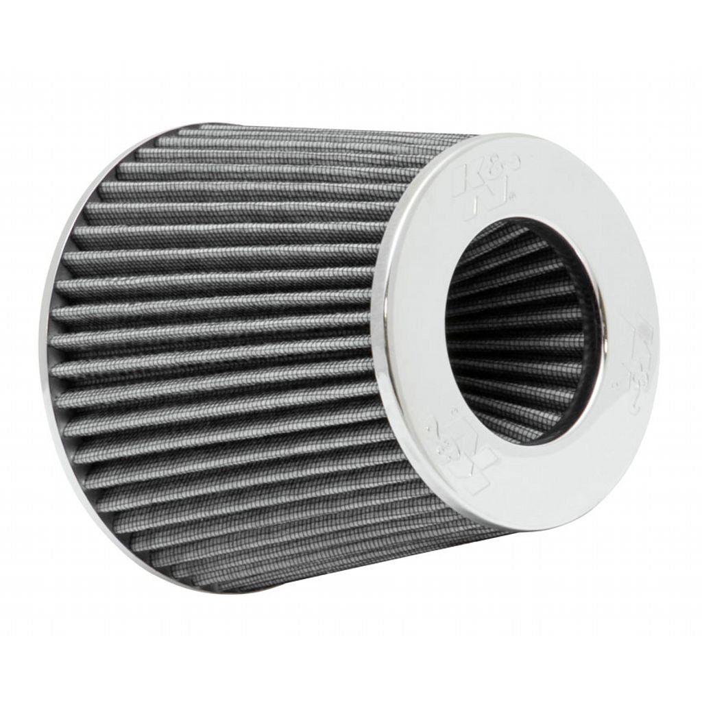K&N RG-1001WT UNIVERSAL Clamp-On Air Filter 6" OD B X 5"H W/4", 3-1/2", 3"DIA FLG W/INVERTED Filter TOP Photo-0