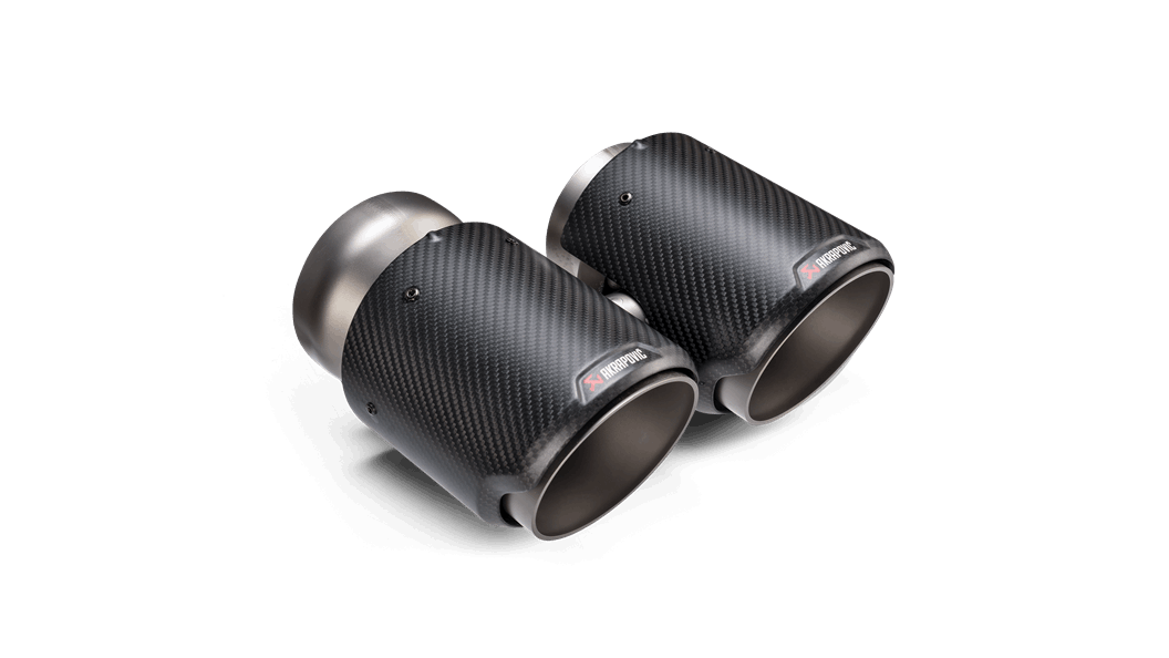 AKRAPOVIC TP-CT/68 Tail Pipe Set (Carbon) for BMW M2 (G87) / M3 (G80/G81) / M4 (G82/G83) 2021-2024 Photo-1