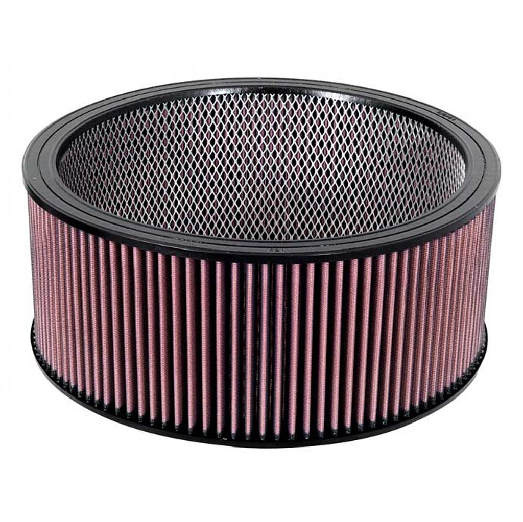 K&N E-3770 Round Air Filter 14"OD,12"ID,6"H; W/WIRE Photo-0