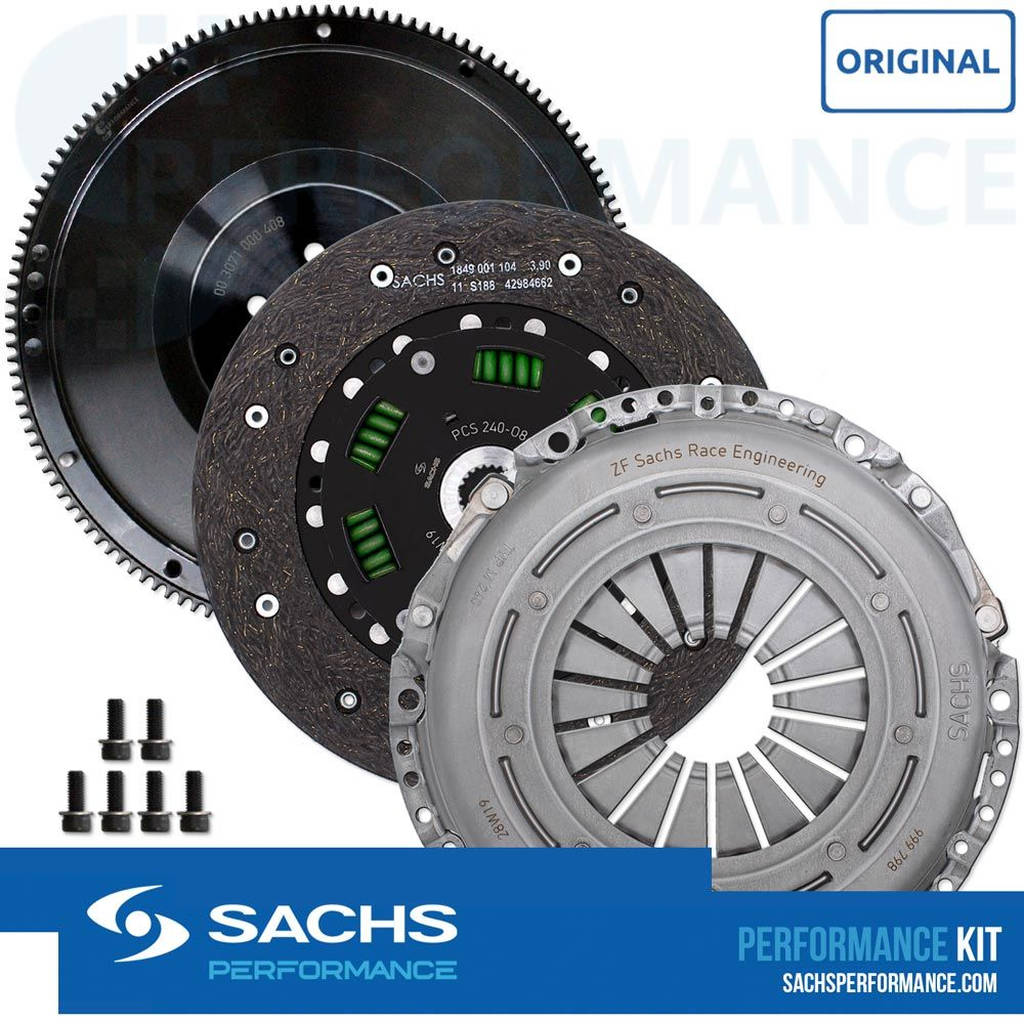 SACHS PERFORMANCE 883089000112 RCS Performance Clutch Kit and One Mass Flywheel Photo-0